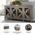 thumbnail image 5 of Signature Design by Ashley Fossil Ridge Accent Console Table in Gray, 5 of 7