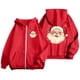 thumbnail image 5 of WILLBEST Sudadera Larga para Mujer, con Estampado Navideño, Cremallera, Manga Larga, Bolsillo y Cordón Ajustable XX-Grande, 5 of 8