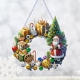 thumbnail image 4 of Kit Arte Diamante 5D DIY Puntos Navidad Forma Especial Muñeco Nieve para Ventanas Jardín, 4 of 9