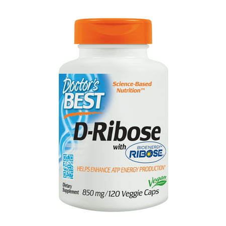 Doctor's Best D-Ribose with BioEnergy Ribose, 120 (Best Steroid For Endurance)