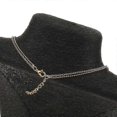thumbnail image 5 of Womens Nobby Gold Plated Double Chain Sequins Beads Charm Pendant Necklace, 5 of 5