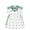 thumbnail image 2 of Hudson Baby Girls Cotton Dresses, Clover Rainbow, 6-9 Months, 2 of 2