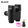 thumbnail image 4 of 1 Po 2 Sorties Robinet de Machine à Laver Double Contrôle G1/2 Toilette Triangle Vanne Point Interface Robinet de Machine à Laver Noir, 4 of 9