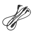 thumbnail image 2 of 3X Vitoos 3 Vias Cable de Arnes de Cadena de Margaritas Electrodo Alambre de Cobre para Efectos de Guitarra Divisor Adaptador de Fuente de Alimentacion Negro, 2 of 5