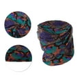 thumbnail image 5 of Unique Bargains 1 Pc Neck Gaiter Soft Flowers Face Cover Purple Blue Brown, 5 of 6