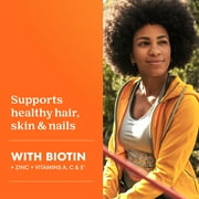 One A Day Womens Multivitamin Gummy with B Vitamins, Biotin, Skin Health Support 80 Count