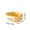 Yellow, variant on Double Layer Drain Basket, Kitchen Vegetable Fruit Colander and Storage Bin, Plastic Draining Basket for Dishes, Produce, Utensils, Countertop Organizer, Multi-Color