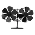 thumbnail image 2 of Fireplace Fan, Eco Friendly 25db Low Noise 6 Blades Heat Powered Fireplace Fan  For Home, 2 of 8