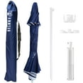 thumbnail image 6 of AMMSUN 6.5ft Lightweight Sports Beach Umbrella Portable Shade with Stand for Outdoor Games,Navy Blue, 6 of 8