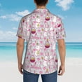 thumbnail image 6 of Goofa Easter Rabbit Hawaiian Shirt for Men, Unisex Summer Beach Casual Short Sleeve Button Down Shirts,Aloha Tropical Floral print shirt-XX-Large, 6 of 9