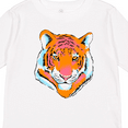 thumbnail image 4 of Inktastic Tiger Head Boys or Girls Long Sleeve Toddler T-Shirt, 4 of 5