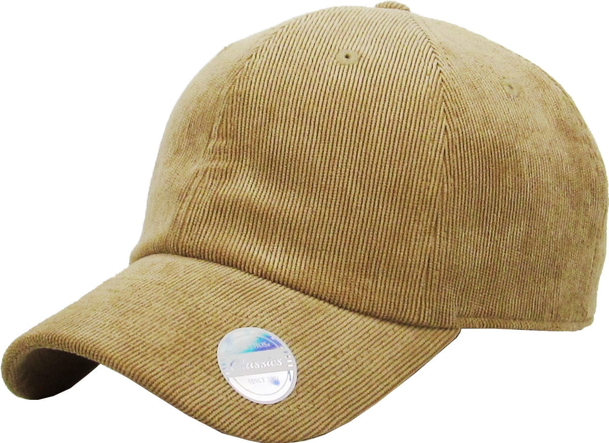 CORDUROY CLASSIC BASEBALL DAD HAT CAP