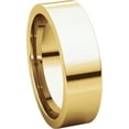 thumbnail image 6 of 6mm Flat Comfort Fit Band in 18k Yellow Gold - Size 9.5, 6 of 9