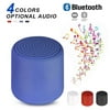 Mini Bluetooth Speaker, Wireless Mini Speaker, Stereo Bass, Waterproof for Travel, Outdoors, Home, Red