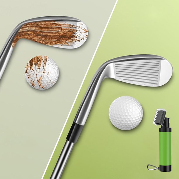 Cepillo Limpiador Ganfancp para Palos de Golf y Botellas de Agua Tipo Prensa Multifunción