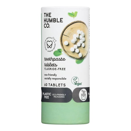 Humble Co - Tthpst Tab Mint Flrde Fre - Case of 6-60 CT