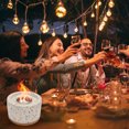 thumbnail image 1 of Ethanol Fire Pit, Portable Strong Adaptability Long Burning Time Light Weight Tabletop Fire Pit Compact With Stainless Steel Lid For Winter For Indoor, 1 of 8
