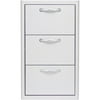 Blaze 16-Inch Stainless Steel Triple Access Drawer - BLZ-DRW3-R