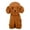 Brown, variant on WEIGEDU White Toy Poodle Stuffed Animal, Bichon Frise Maltese Dog Puppy Plush Toy, 12.6 Inches