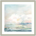 thumbnail image 4 of Kate and Laurel Framed Wall Art Print 'Stillness' by Julie Maida, 26 x 26, Florence Silver Frame, Modern Contemporary, Landscapes, Nature Art for Wall Decor, 4 of 7