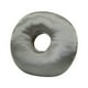 thumbnail image 4 of Almohada de perforación de oreja o soporte en forma de cuello para la oficina en casa cubierta extraíble mezcla ergonómica de algodón suave de 30 cm gris oscuro, 4 of 8