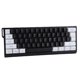 thumbnail image 1 of Teclado Con Cable, 60% Teclado De Computadora Portátil De 61 Teclas, Sensación Mecánica Retroiluminada RGB Para Trabajo De Juegos, Tecla Ergonómica, 1 of 7