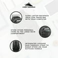 thumbnail image 3 of High Sierra Fairlead Computer Laptop Travel Backpack with Zipper Closure, 3 of 11