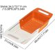 thumbnail image 5 of Telescopic drain basket vegetable washing basin kitchen sink fruit and vegetable washing basket free punching drain rack, 5 of 5