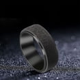 thumbnail image 4 of Qarigey Anillos para hombre, adorno de mano elegante, anillo de acero de titanio para hombre exquisito, accesorio de decoración de moda, Ropa, zapatos y accesorios Miscelánea Negro 17 mm, 4 of 6