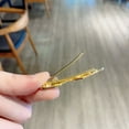 thumbnail image 4 of Pinzas para el cabello sin curvas para mujeres que estilizan la sección, sin pliegues, pinzas para el cabello púrpura, 4 of 5