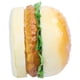thumbnail image 5 of Hamburguesa realista de 2 piezas, simulación realista, hamburguesa falsa, exhibición de panadería, comida para niños, juguete de pan para el hogar, 5 of 5