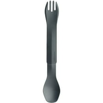 Humangear GoBites Duo Reusable Fork and Spoon Travel Utensils - Gray