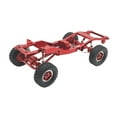 thumbnail image 5 of Mornei 1/12 RC Car Chassis Frame Aluminum with Wheel Tire Spare Parts for LC79 Vehicles red, 5 of 9