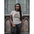 thumbnail image 2 of Don't Stop Smiling Groovy Style T-Shirt Women -Image by Shutterstock, Female Small, 2 of 4