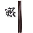 thumbnail image 1 of 50Pcs Potted Plant Support Rod Iron Flower Support Frame Single Stem Plants Holder Stand(Grey), 1 of 8
