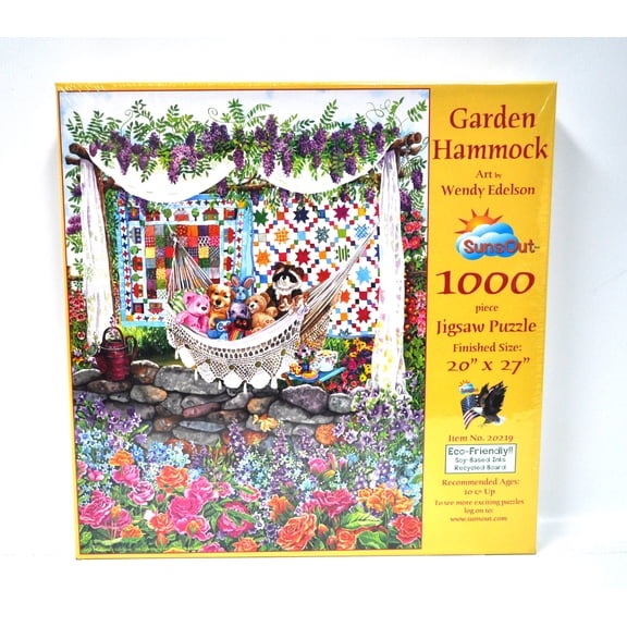 Garden Hammock 1000pc puzzle