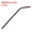 Purple, variant on Uxcell Reusable Metal Straws 4Pcs Stainless Steel Bent Drinking Straw 10.5" Long for Milk Shake Beverage Juice Silver
