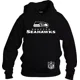 thumbnail image 1 of Sudadera Hoodie Seattle Seahawks M1- Adulto Niño, 1 of 3