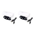 thumbnail image 4 of Eigraketly Nuevo bicicleta luces traseras delanteras bicicleta de montaña noche ciclismo faro USB LED advertencia de seguridad luz trasera accesorios Type3 NO3 Eigraketly CBP102123, 4 of 5