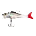 thumbnail image 3 of jinwen 3 Pieces Simulation Soft Artificial Fishing Lure Lures Gray and White, 3 of 9