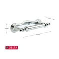 thumbnail image 3 of Delta Victorian Toilet Paper Holder 75050 Chrome, 3 of 5