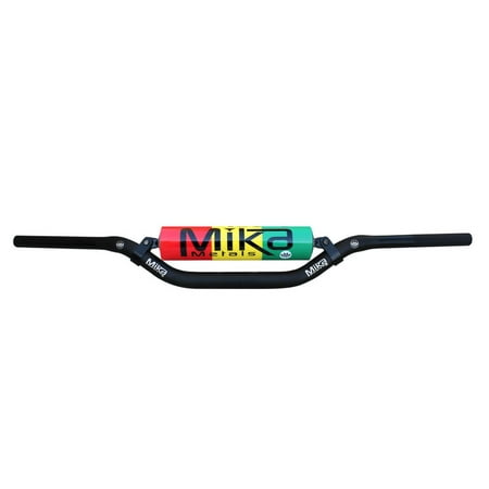 Handlebar Pad - Mika Metals MK-78-CH-RASTA 7/8in. Handlebar - CR High Bend - Rasta Pad