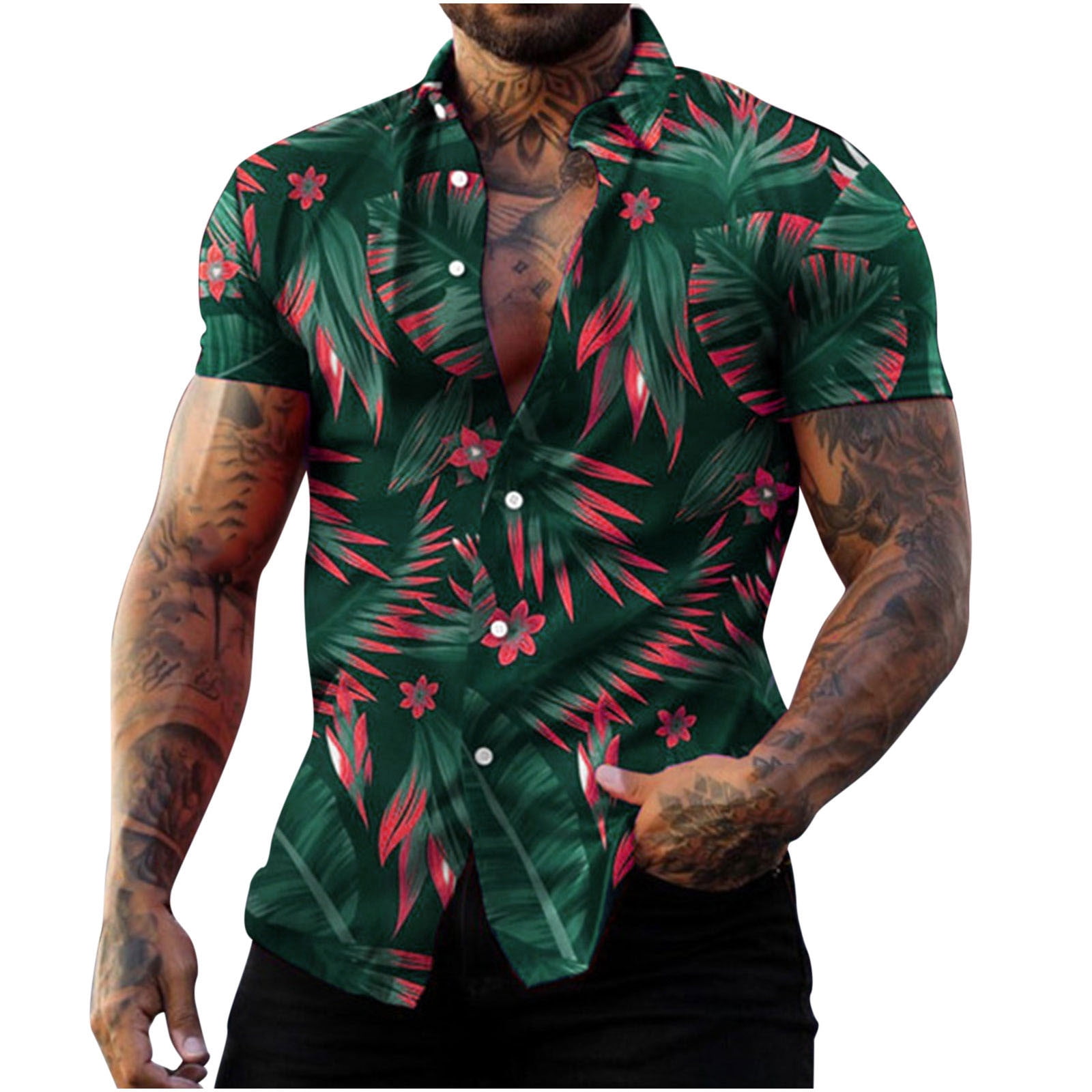 Yankees Summer Short Sleeve Hawaiian Beach Shirt – Teelooker