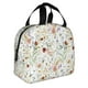 thumbnail image 2 of Easygdp Wildflower Watercolor Bolsa Térmica Premium - Tela Oxford Impermeable, Gran Capacidad, Bolsillo Frontal, Unisex para Trabajo, Escuela, Actividades al Aire Libre y Picnics, 2 of 8