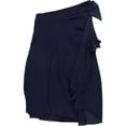 thumbnail image 2 of Ralph Lauren Womens Satin Trim One Shoulder Dress, navy, 14, 2 of 2