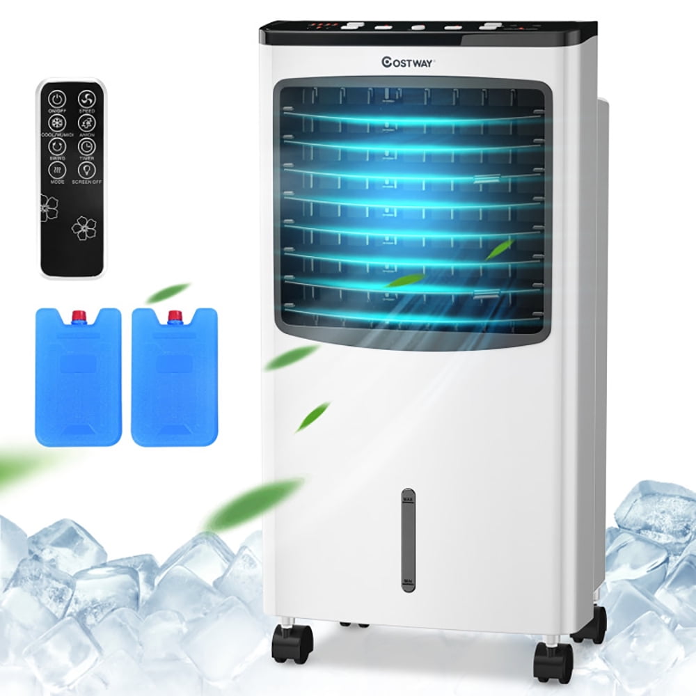 Resenkos Air Conditioner, Cooler,3-in-1 Portable Evaporative Air Conditioner Cooler with Remote Control for Home
