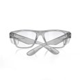 thumbnail image 4 of Gafas de seguridad SafeStyle Fusions con montura transparente y lentes polarizadas, 4 of 6