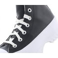 thumbnail image 2 of Converse Chuck Taylor All Star Lugged 2.0 Leather Hi Unisex Shoes Size 8, Color: Black/White, 2 of 4