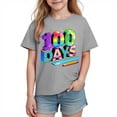 thumbnail image 2 of Short Sleeve Graphic T-Shirt for Kids with Cute Print, Soft Breathable Fabric for School and Play, 2 of 9