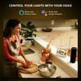 thumbnail image 3 of Lepro 2-Pack Alexa GU10 LED Light Bulbs - 50W Equivalent Smart Bulb Works with Alexa & Google Assistant,2700-6500K Tunable White Track Light Bulb, No Hub Required, 2.4G WiFi Only, 3 of 9
